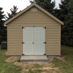 Lisbon WI 12x16 Gable with LP Lap siding